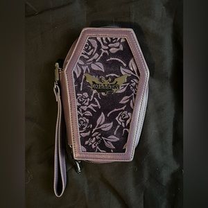 Killstar Coffin Wallet (Plum)